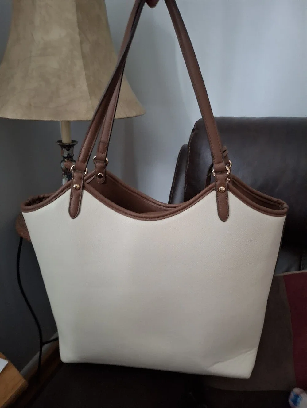 Anne Klein Two-Tone Tote
